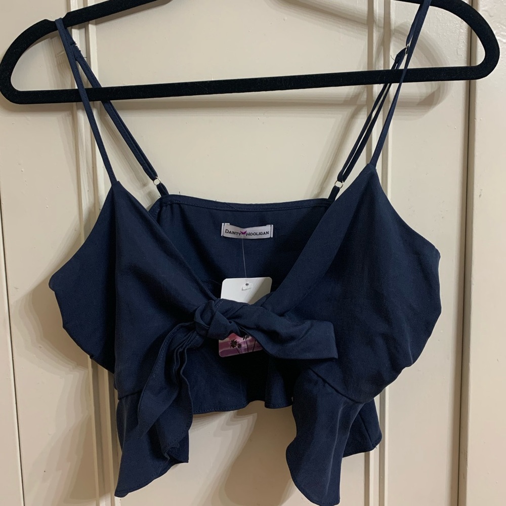 Dainty Hooligan Tied Shirt - Picture 3 of 6